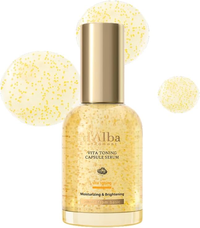 d'Alba White Truffle Oil Capsule Serum 50ml– Brightening & Anti-Aging Vitamin Serum