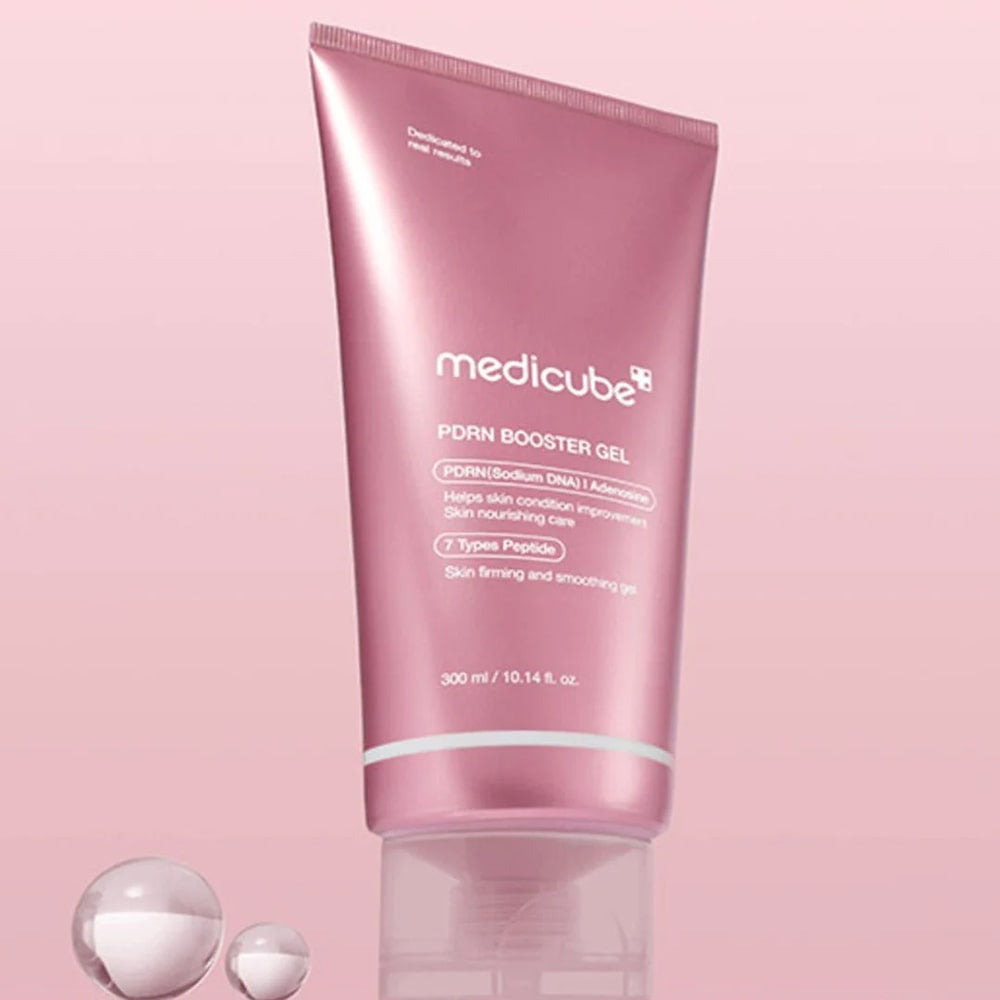 Medicube AGE-R PDRN Booster Gel 300ml – Anti-Aging Moisturizing & Skin Repair Gel for Sensitive Skin