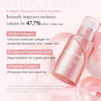 Medicube PDRN Pink Collagen Exosome Shot Serum 7,500 30ml  | Liquid Skin Booster | Uneven Skin Tone, Pore Care, Skin Texture | Korean Skin Care