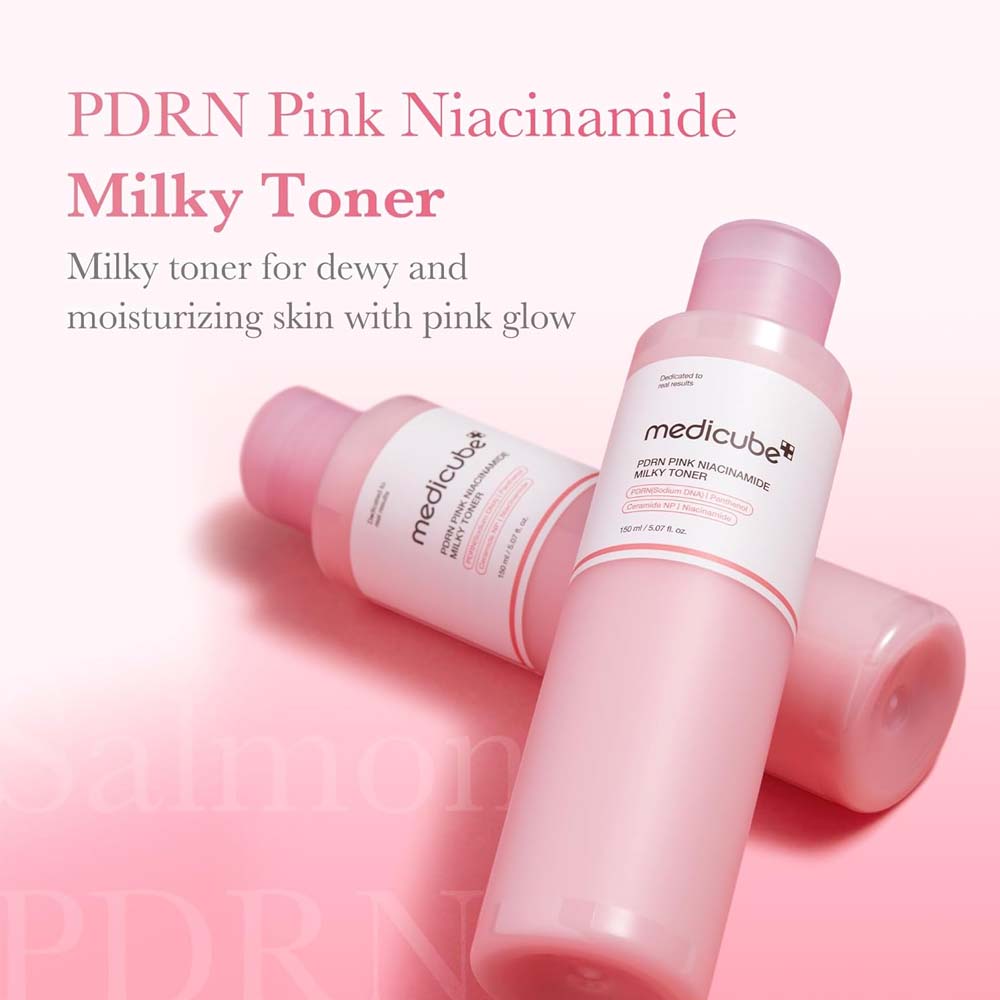Medicube PDRN Pink Niacinamide Milky Toner 150ml