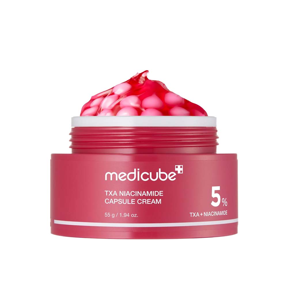 medicube Capsule Cream with TXA + Niacinamide | Dual Radiance Moisturizer Ideal for Use After Spot Care