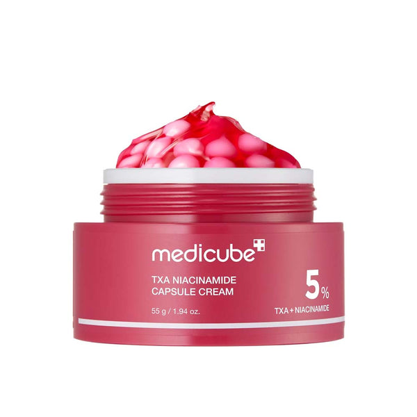 medicube Capsule Cream with TXA + Niacinamide | Dual Radiance Moisturizer Ideal for Use After Spot Care