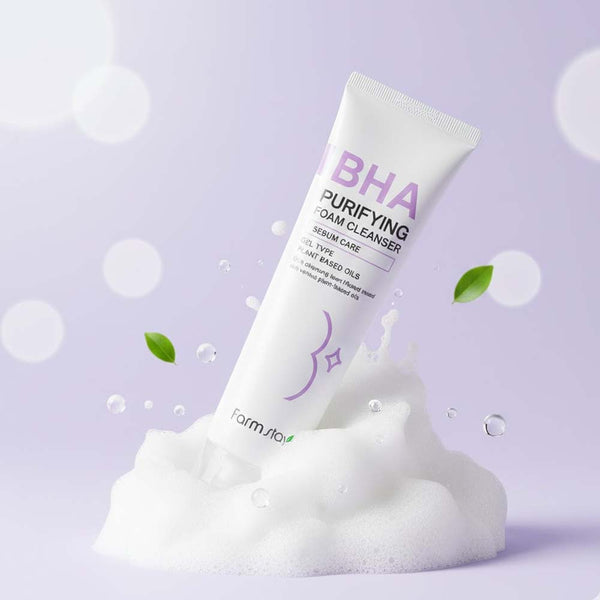 Farmstay BHA PURIFYING FOAM CLEANSER 150ML SEBUM CARE 150ml