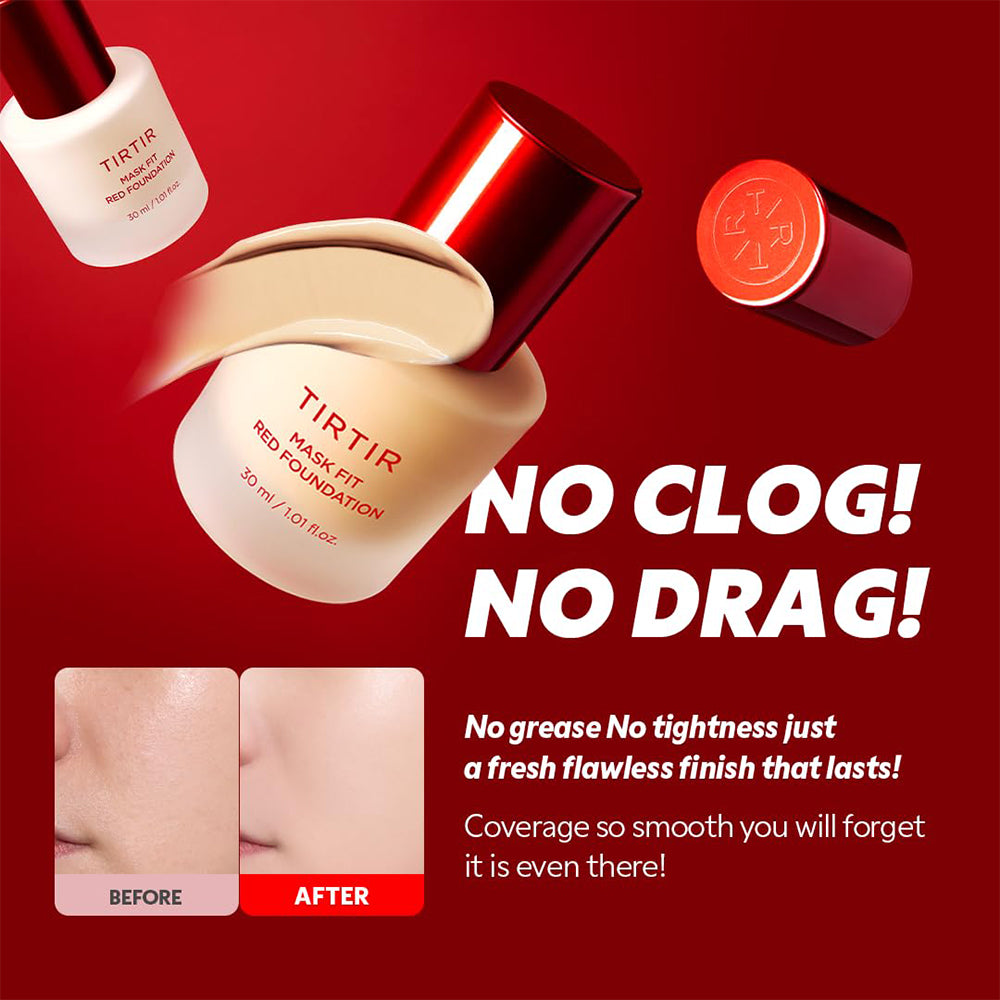 TIRTIR Mask Fit Red Foundation 30ML 27N Camel