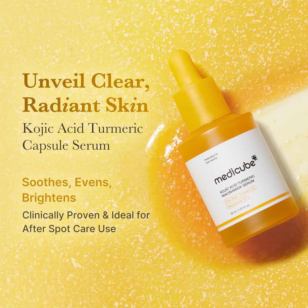 Medicube Kojic Acid Turmeric Niacinamide Serum 30ml