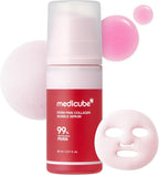 medicube PDRN Pink Collagen Bubble Serum  95ml | Bubble-to-Glow Firming Serum