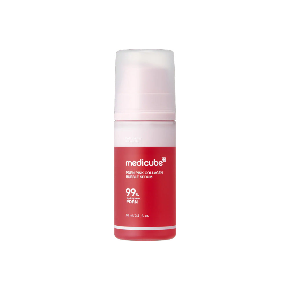medicube PDRN Pink Collagen Bubble Serum  95ml | Bubble-to-Glow Firming Serum
