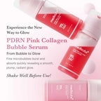 medicube PDRN Pink Collagen Bubble Serum  95ml | Bubble-to-Glow Firming Serum