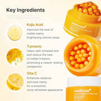 Medicube Capsule Cream With Kojic Acid & Turmeric For Uneven Skin Tone Tone Renewal & Radiance Care For Troubled Skin Turmeric, Kojic, Vitamin C Korean Skincare, 1.86 Oz