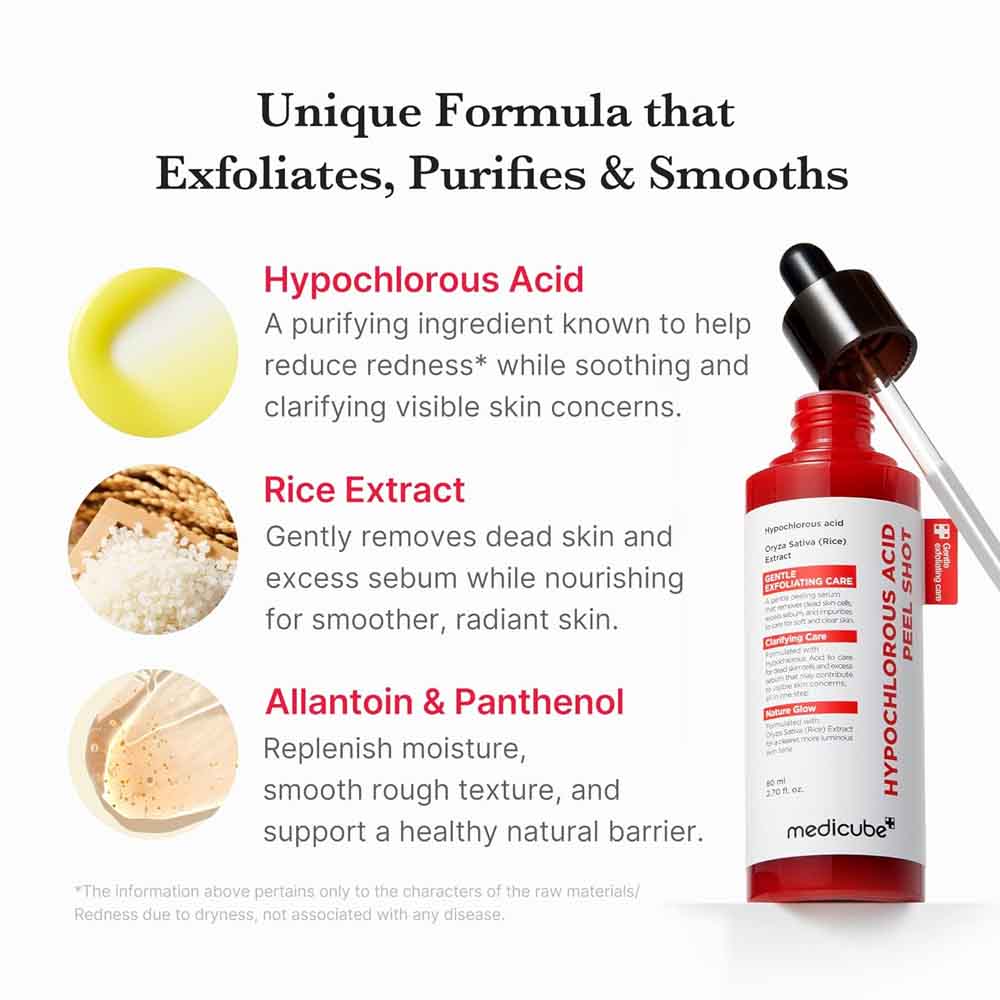 Medicube Hypochlorous Acid Peel Shot 80ml