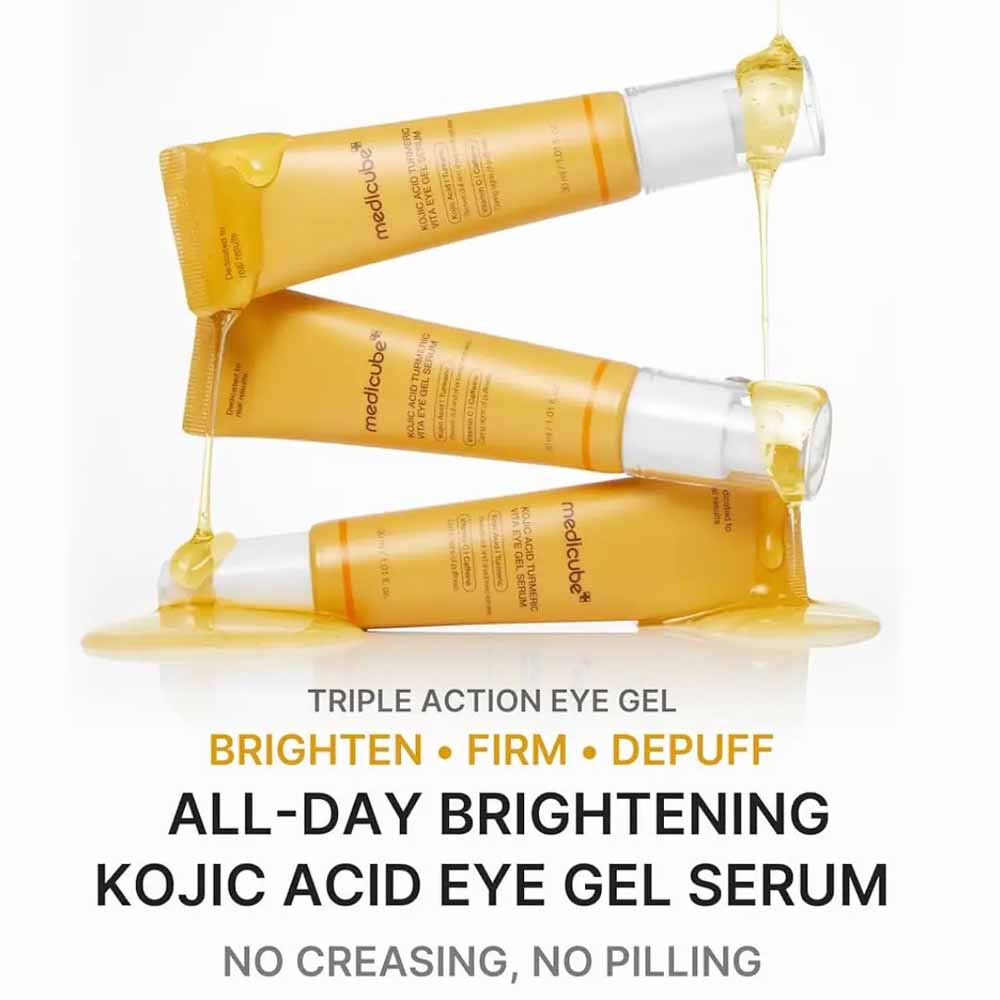 Medicube Kojic Acid Turmeric Vita Eye Gel Serum 30ml