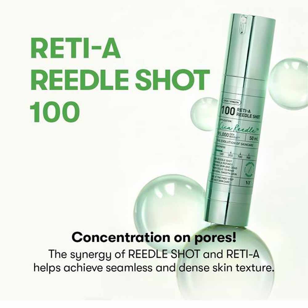 VT Cosmetics Reti-A Reedle Shot 100 Stick 2ml (10ea)