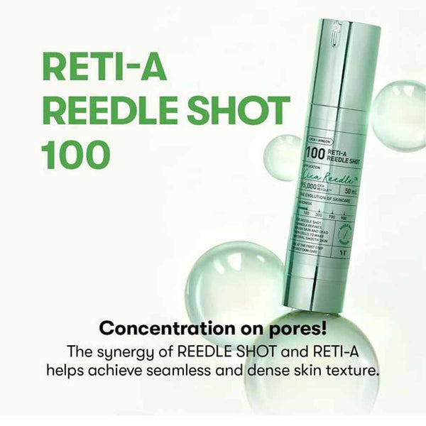 VT Cosmetics Reti-A Reedle Shot 100 Stick 2ml (10ea)