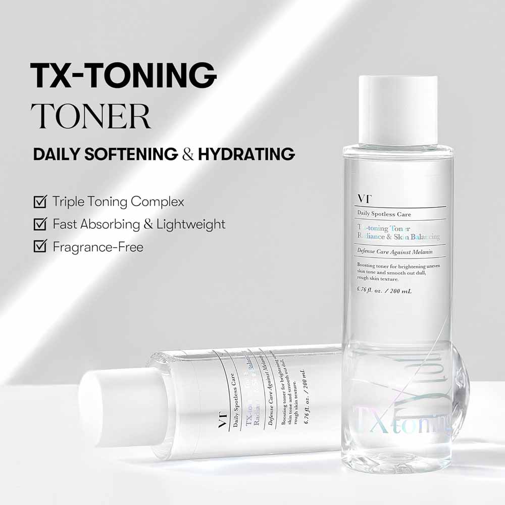 VT COSMETICS TX Toning Facial Toner 200ML