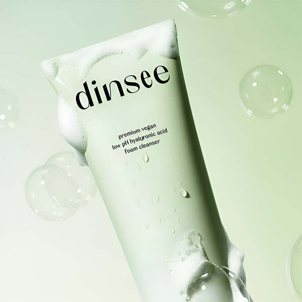 DINSEE Premium vegan low pH hyaluronic acid foam cleanser 150ML