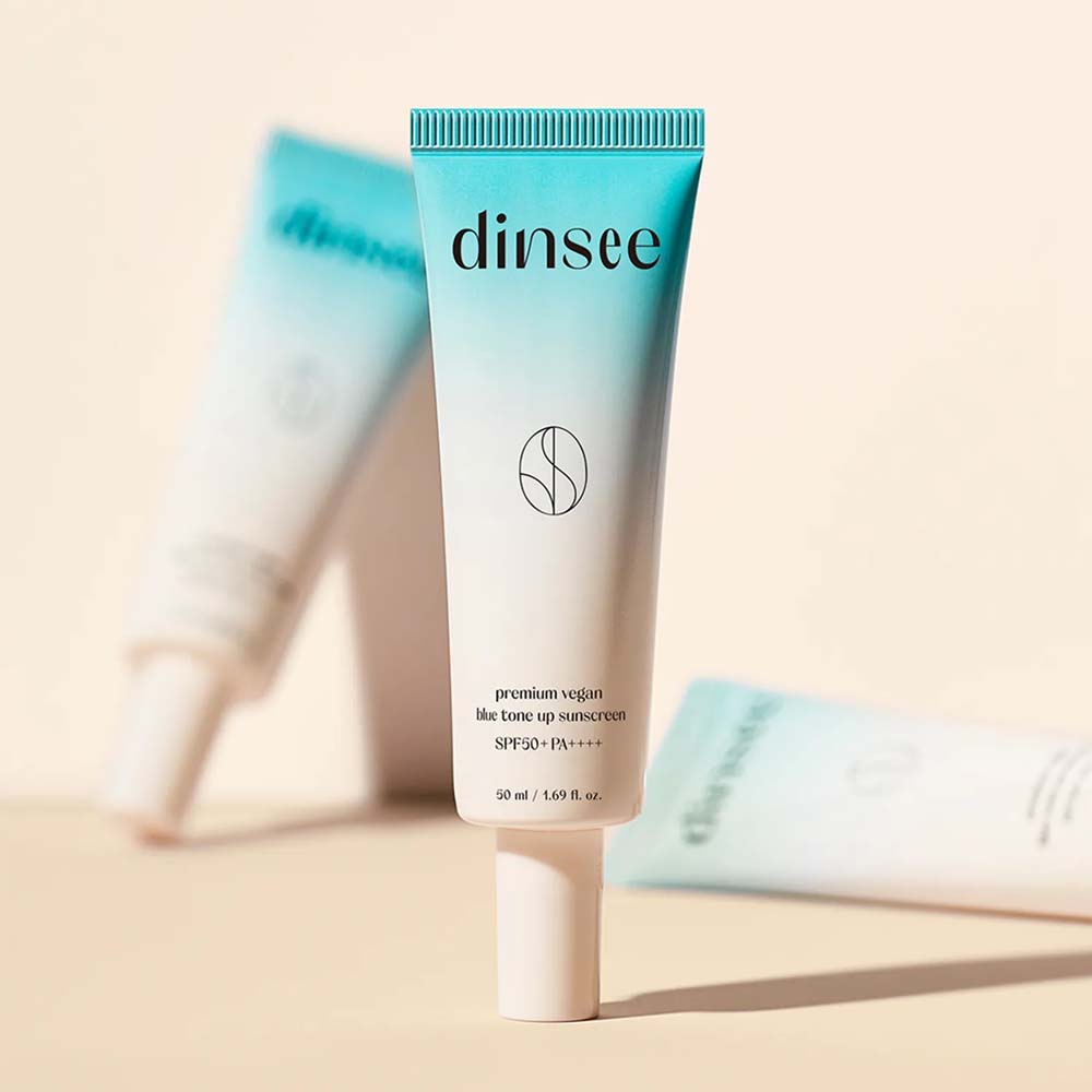 DINSEE Premium vegan Tone up Suncreen spf50+PA++++50ml