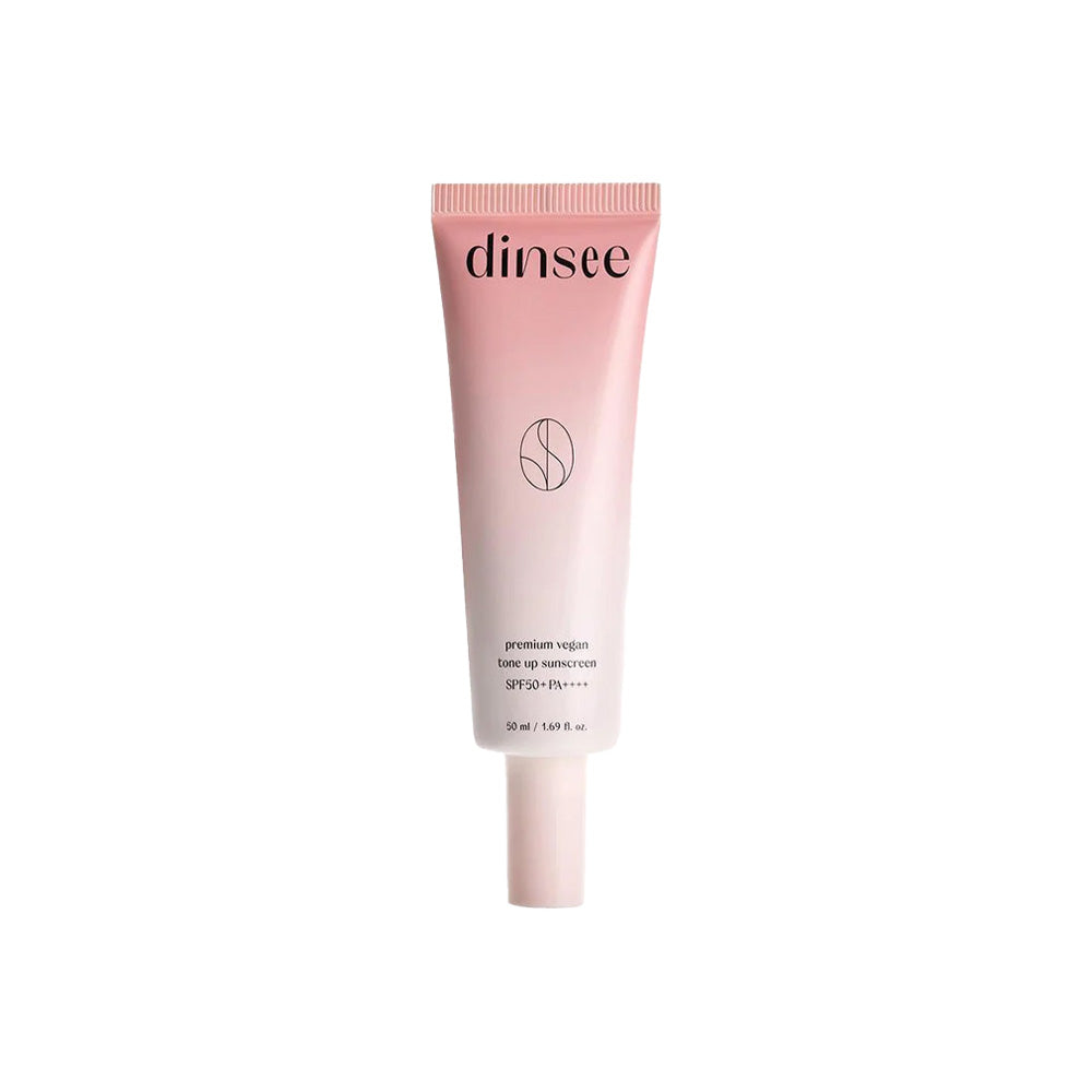 DINSEE Premium vegan Tone up Suncreen spf50+PA++++50ml PINK