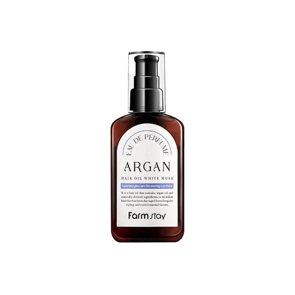 Farm Stay Eau De Perfume Argan Hair Oil White Musk 100ml