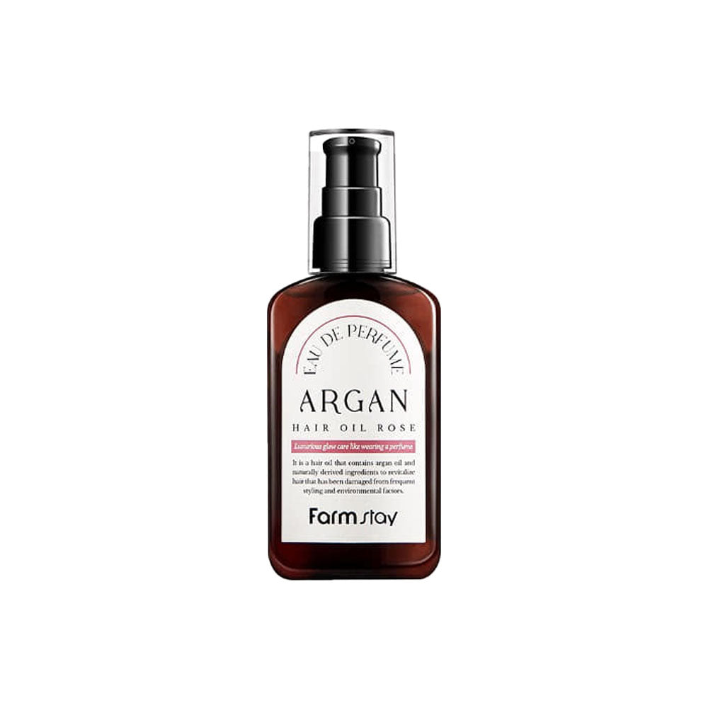 Farm Stay Eau De Perfume Argan Hair Oil 100ml Rose