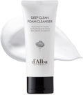 d'Alba White Truffle Deep Foam Cleanser 80ml | Vegan Korean Cleanser with Italian White Truffle for Sensitive Skin