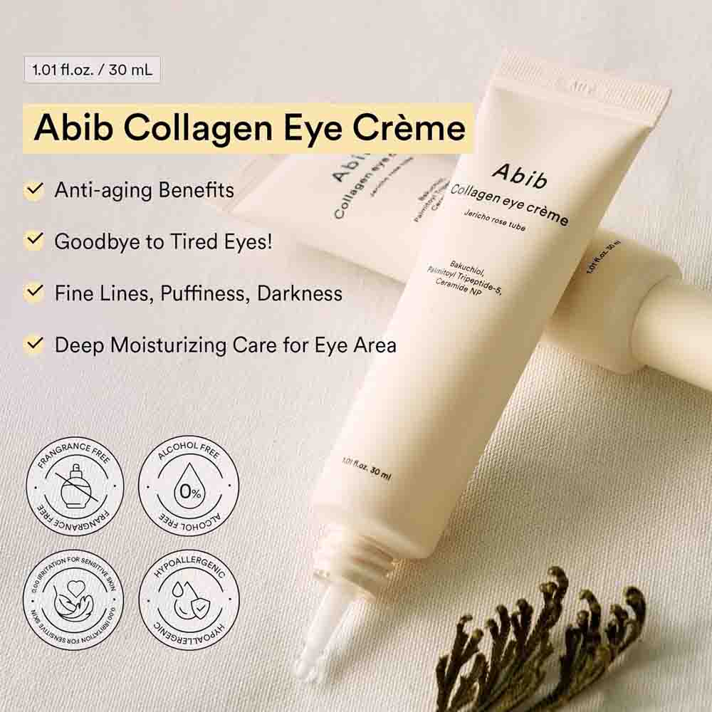 Abib Collagen Eye Creme Jericho Rose Tube 30ml