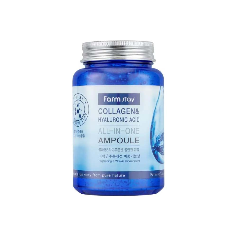 Farm Stay Collagen & Hyaluronic Acid All-in-One Ampoule Cream 250ML