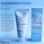 FarmStay O2 Premium Aqua Foam Cleansing 100ml