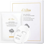 d'Alba White Truffle Nourishing Sheet Mask – Deep Hydration Vegan Korean Skincare for Dry & Tired Skin