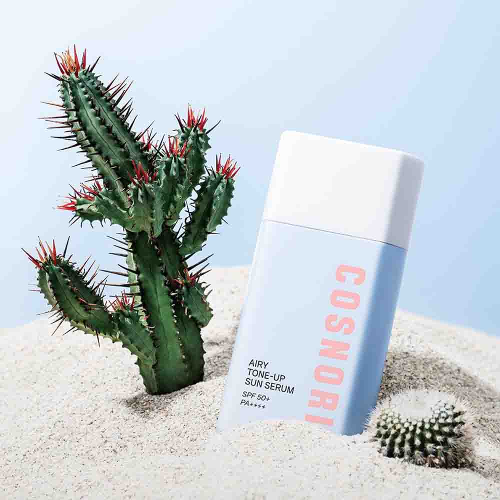 COSNORI Airy TONE UP Sun Serum 50ml  LIGHT TEXTURE