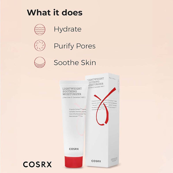 COSRX Light weight Soothing Moisturizer 80ML TEA TREE&CENTELLAC-RX