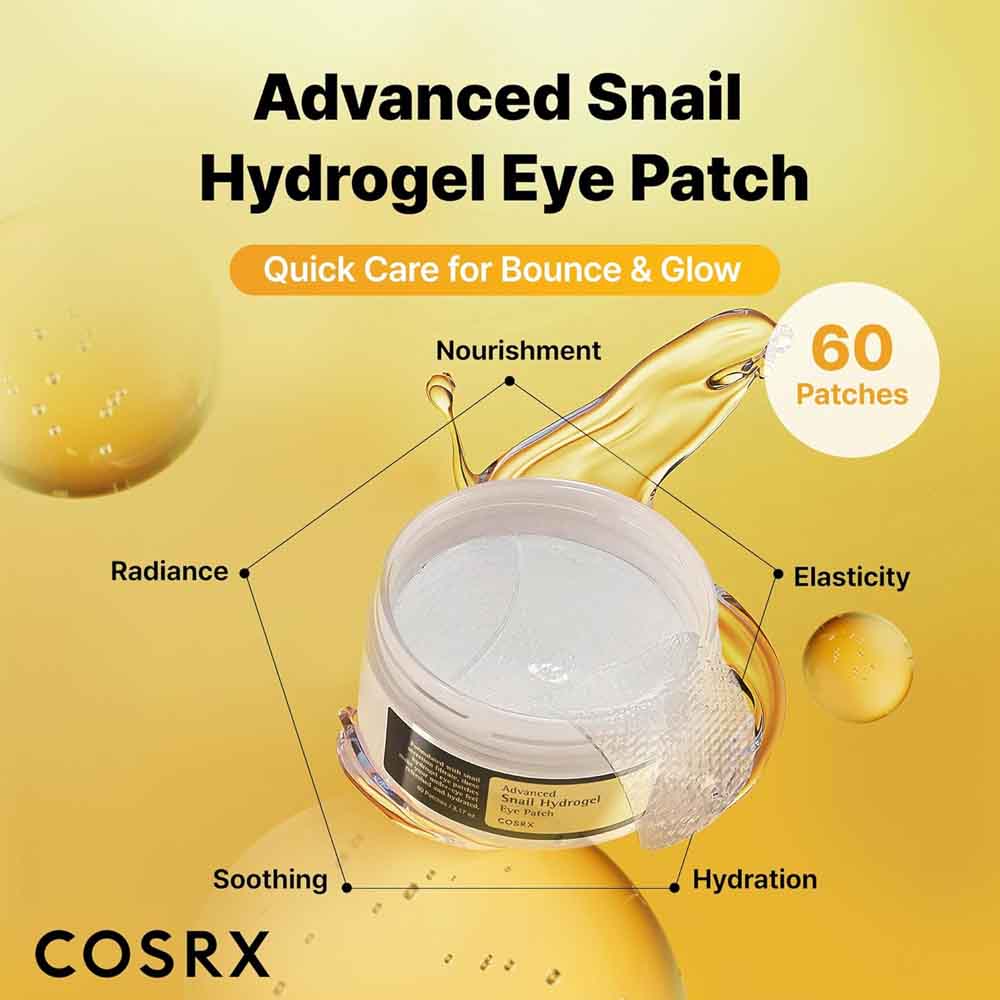 COSRX Advanced Snail Hydrogel Eye Patch (60pcs)