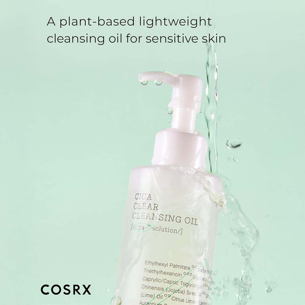 COSRX  Cica Cleansing Oil 200ML CICA -7 SOLUTION