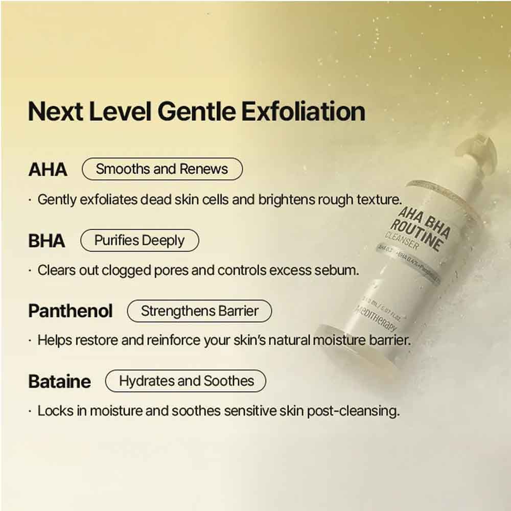 Meditherapy AHA BHA ROUTINE CLEANSER 150ML