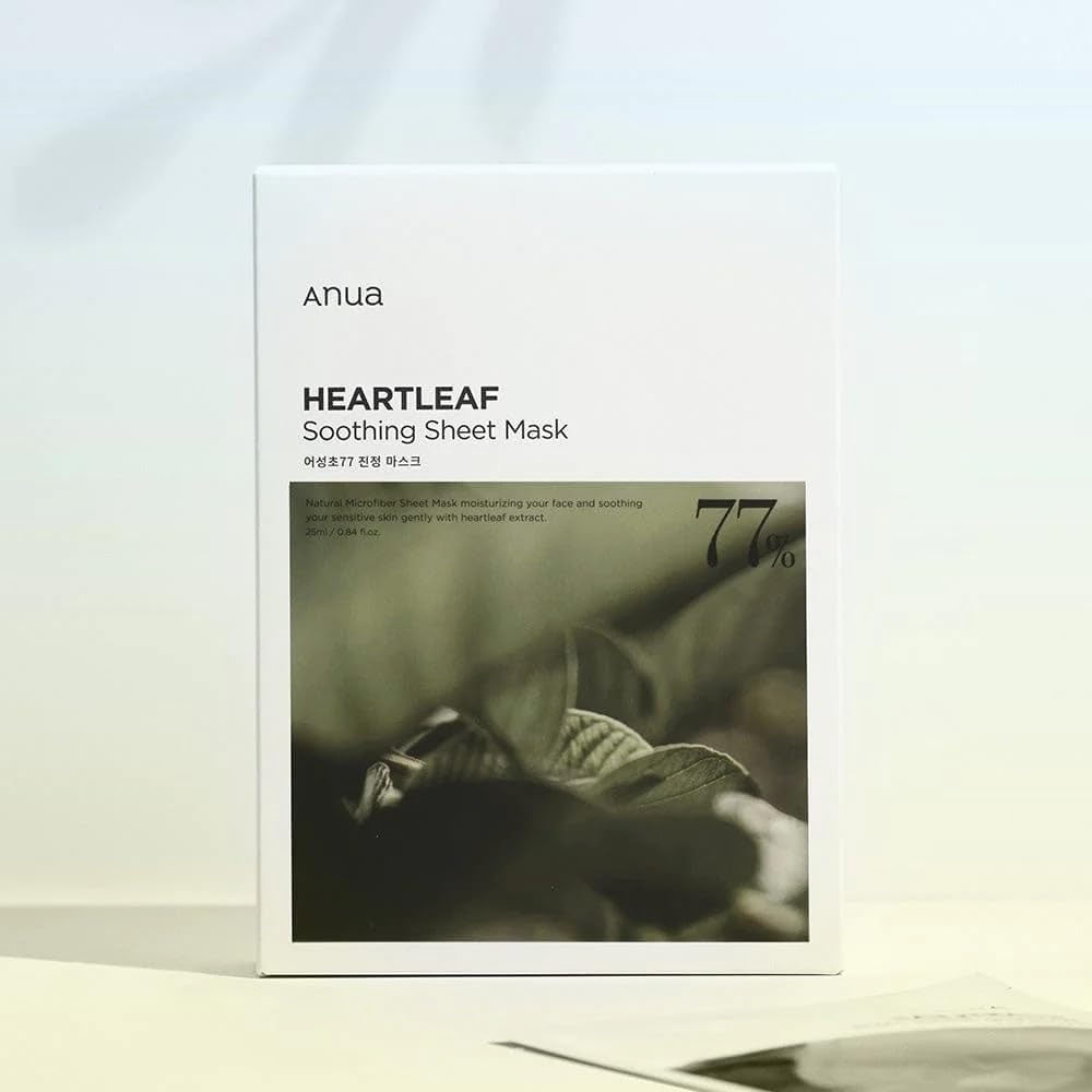 Anua Heartleaf Soothing Sheet Mask 10ea 25ml