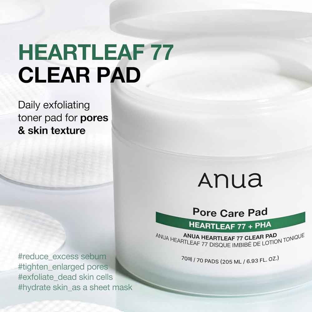 ANUA Heartleaf 77% Clear Pad 160ml