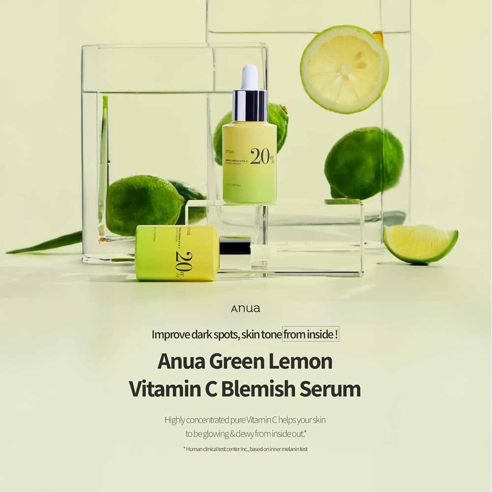 Anua Green Lemon Vita c Blemish Serum 20G