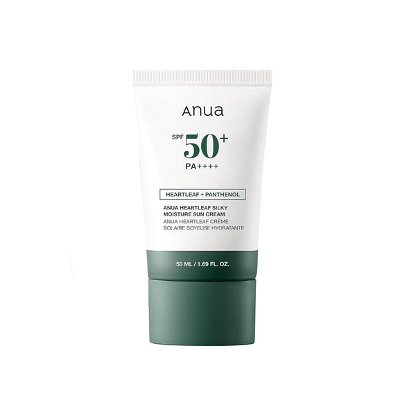 Anua Heatleaf Silky Moisture Sunscreen 50ml