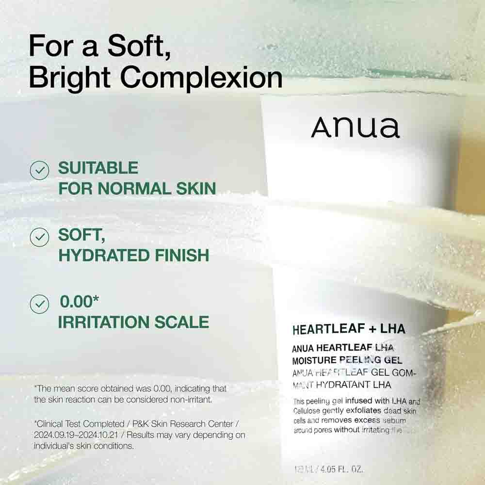 ANUA Heartleaf LHA Moisture Peeling Gel 120ML