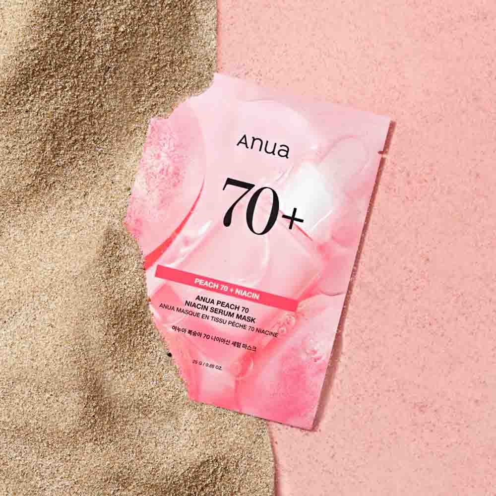 Anua Peach 70 + Niacin Serum Mask Sheet 10ea 25ML