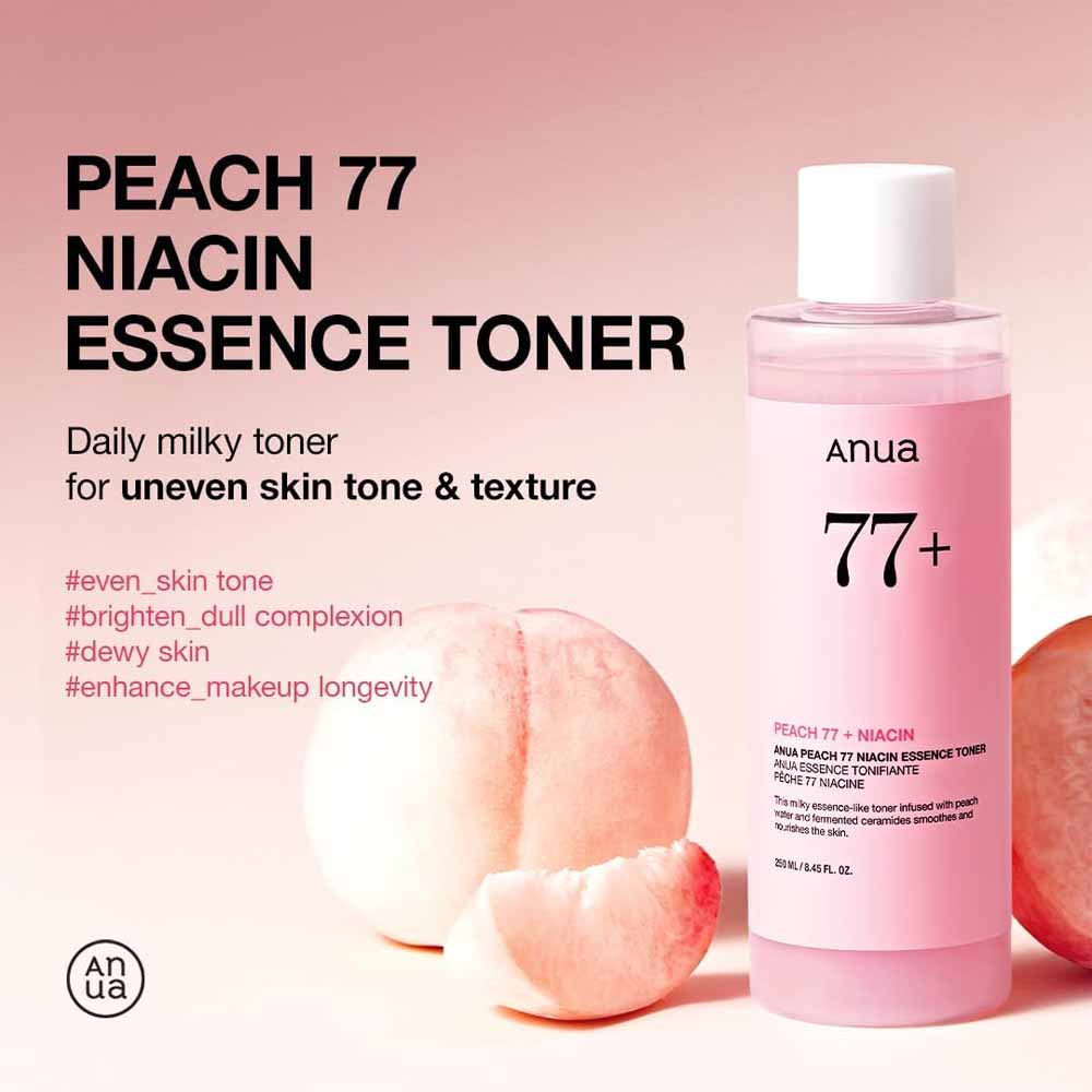 ANUA Peach 77+ Niacin Essence Toner 250ML