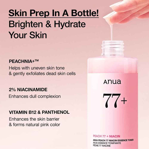 ANUA Peach 77+ Niacin Essence Toner 250ML