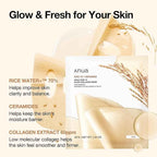 ANUA Rice 70 Glow Collagen Mask 38G ( 4AE )