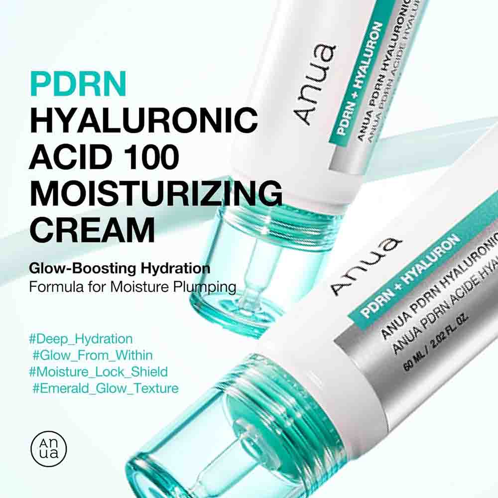 Anua PDRN Hyaluronic Acid 100 Moisturizing Cream 60ML