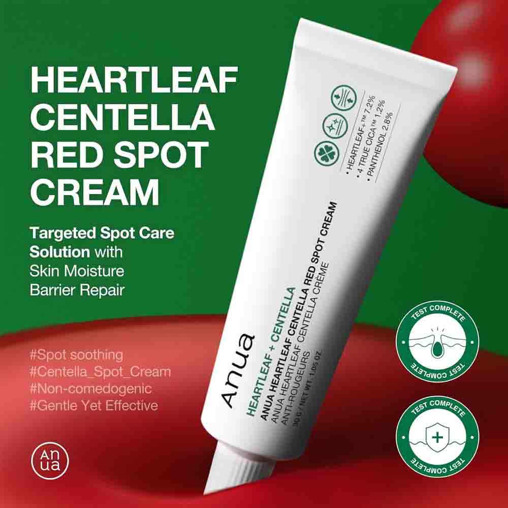 ANUA Heartleaf Centella Red Spot Cream 30g