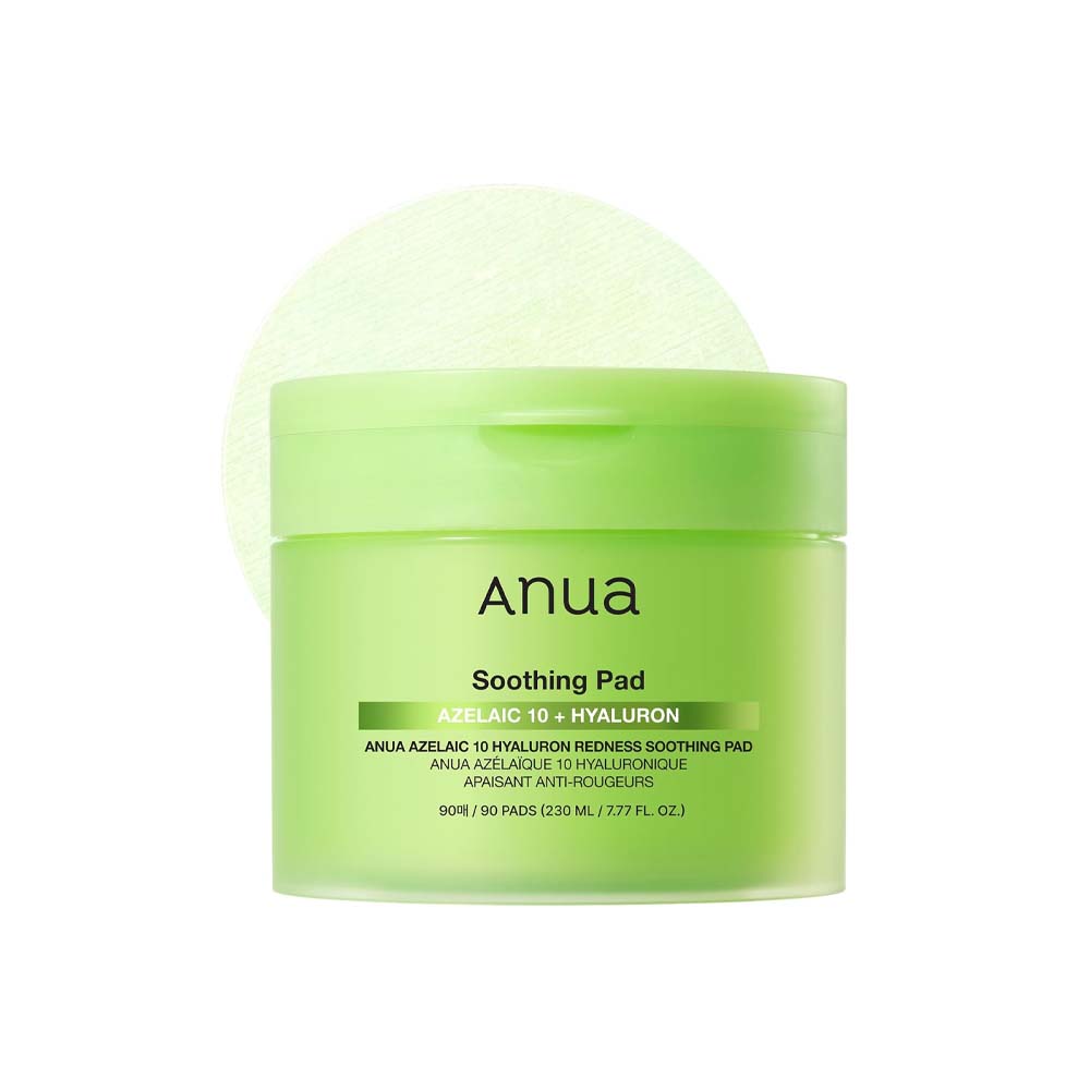 Anua Azelaic 10 Hyaluron Redness Soothing Pad 230ML 90PADS
