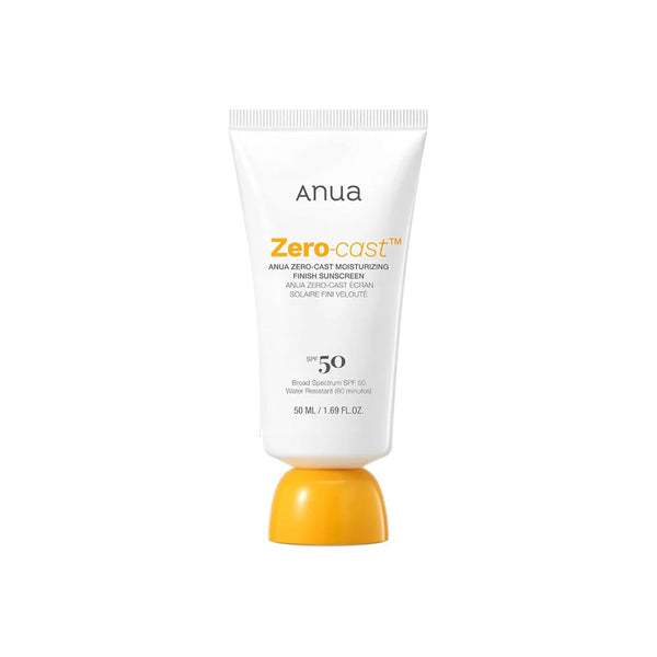 ANUA Zero-Cast Moisturizing Finish Sunscreen SPF50+ PA++++ 50ML