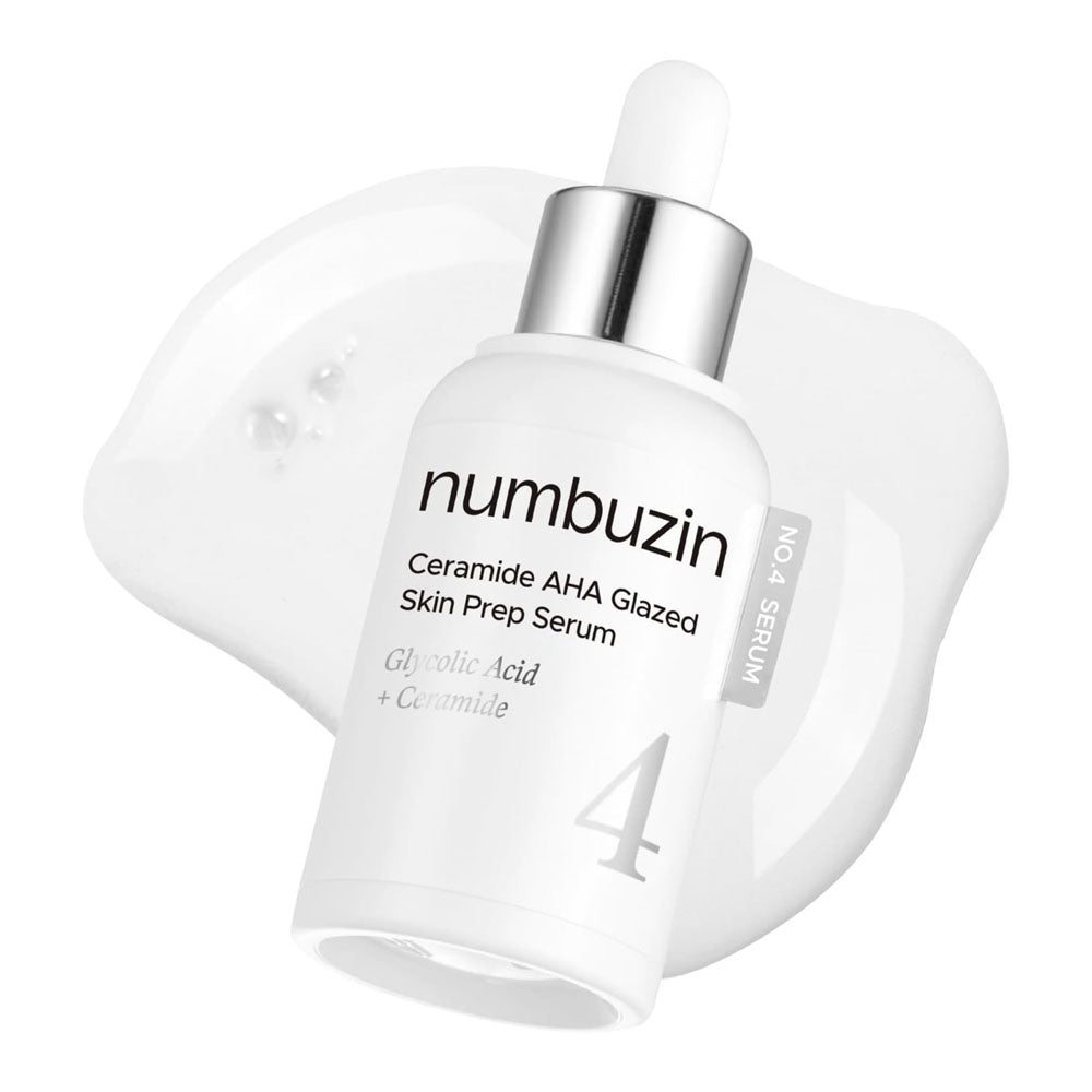 Numbuzin No.4 Ceramide AHA Glazed Skin Prep Serum 30ml