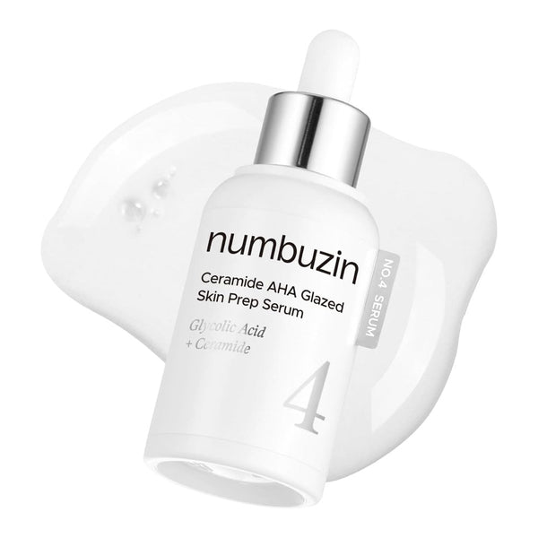 Numbuzin No.4 Ceramide AHA Glazed Skin Prep Serum 30ml