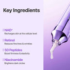 Numbuzin No.9 NAD+ Retinol Volumetox Eye Cream 10ml