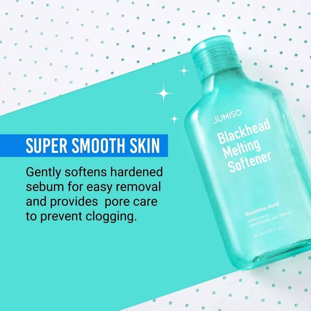 JUMISO Blackhead Melting Softener & Cotton Pad Set 150ML